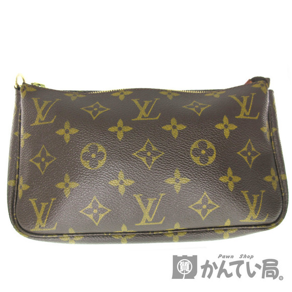Louis Vuitton Pochette Handbag Accessory Accessoires Pouch Brown - Picture 1 of 6